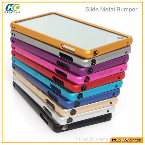 Metal frame bumper case for sony xperia z5 mini shell